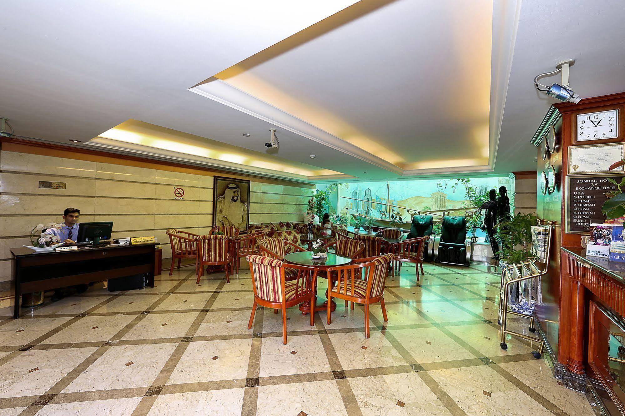 Jonrad Hotel Dubai Bagian luar foto