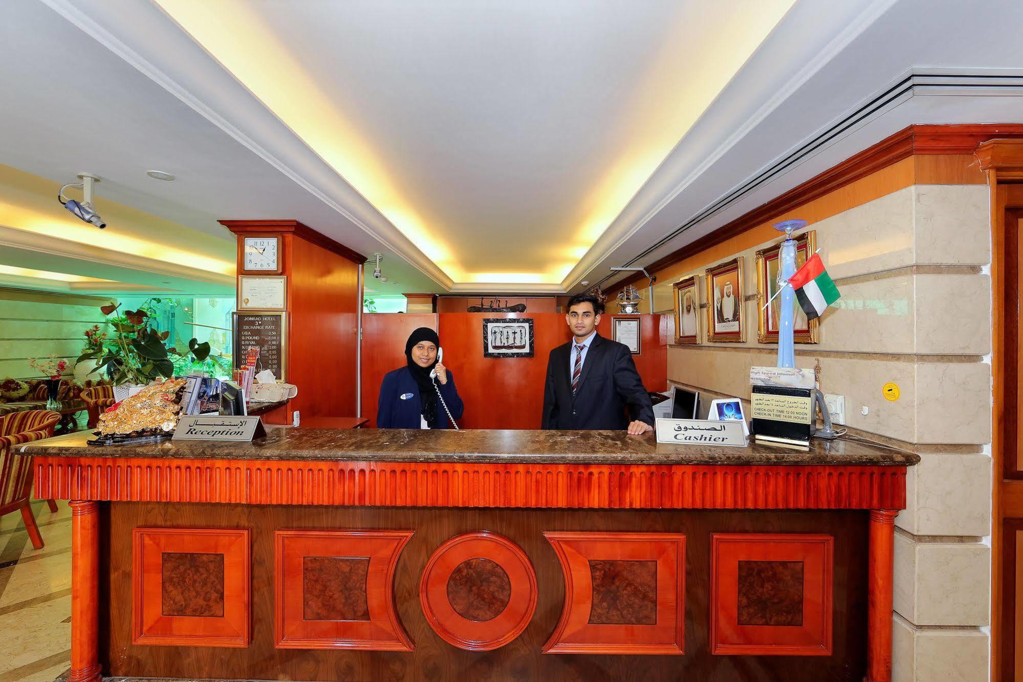 Jonrad Hotel Dubai Bagian luar foto